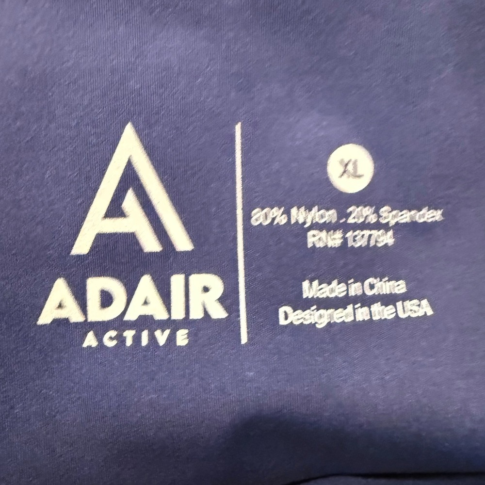 Adair Active XL Skort Blue Pleated Athletic Tennis Golf Skirt Womens Extra Large - Picture 5 of 6